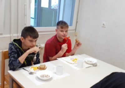 Zajtrki – gospodinjstvo (6. razred)
