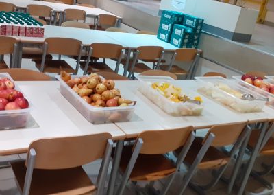 1. samopostrežna malica v tem šolskem letu