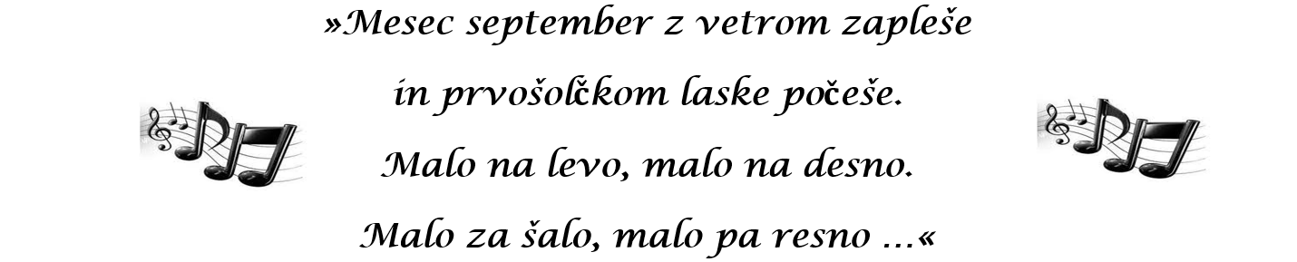 Prvošolčki septembra Prvošolčki septembra