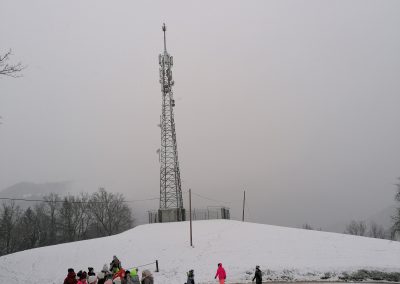 Veselje drugošolcev na snegu