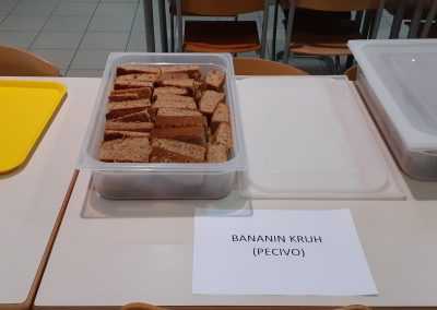 Banane – samopostrežna malica