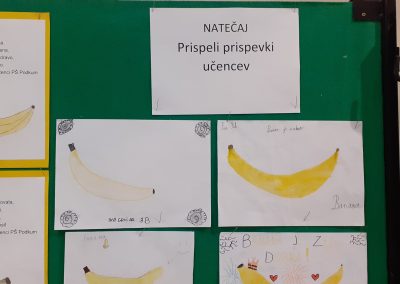 Banane – samopostrežna malica