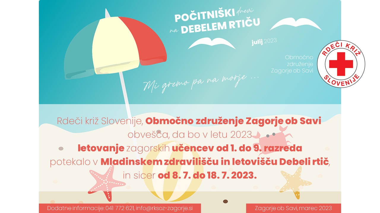 Letovanje otrok 2023 Letovanje otrok 2023
