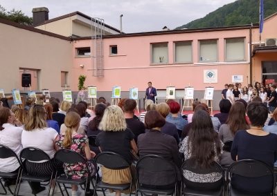 Uradno odprtje učilnice na prostem in podelitev nagrad najboljšim likovnim ustvarjalcem Jaz, umetnik