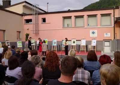 Uradno odprtje učilnice na prostem in podelitev nagrad najboljšim likovnim ustvarjalcem Jaz, umetnik