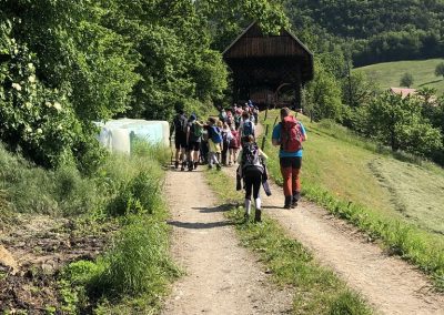 Srečanje mladih planincev na Lisci