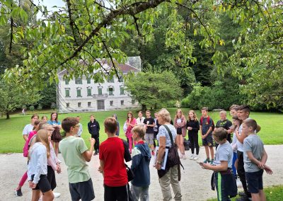 Šestošolci v Arboretumu Volčji Potok
