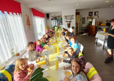 Tradicionalni slovenski zajtrk na PŠ Podkum