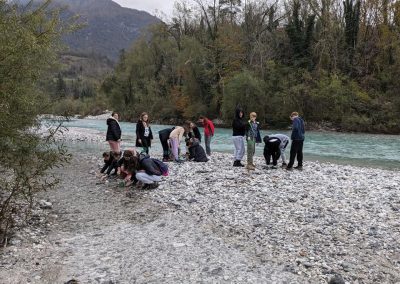 Osmošolci v CŠOD Soča