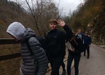 Osmošolci v CŠOD Soča