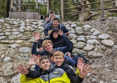 Osmošolci v CŠOD Soča