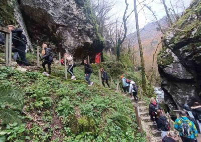 Osmošolci v CŠOD Soča