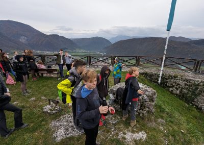 Osmošolci v CŠOD Soča