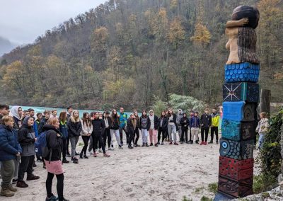 Osmošolci v CŠOD Soča