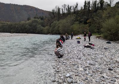 Osmošolci v CŠOD Soča