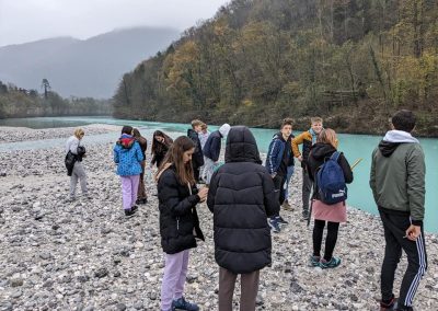 Osmošolci v CŠOD Soča