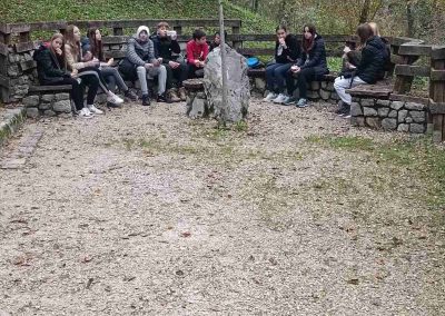 Osmošolci v CŠOD Soča