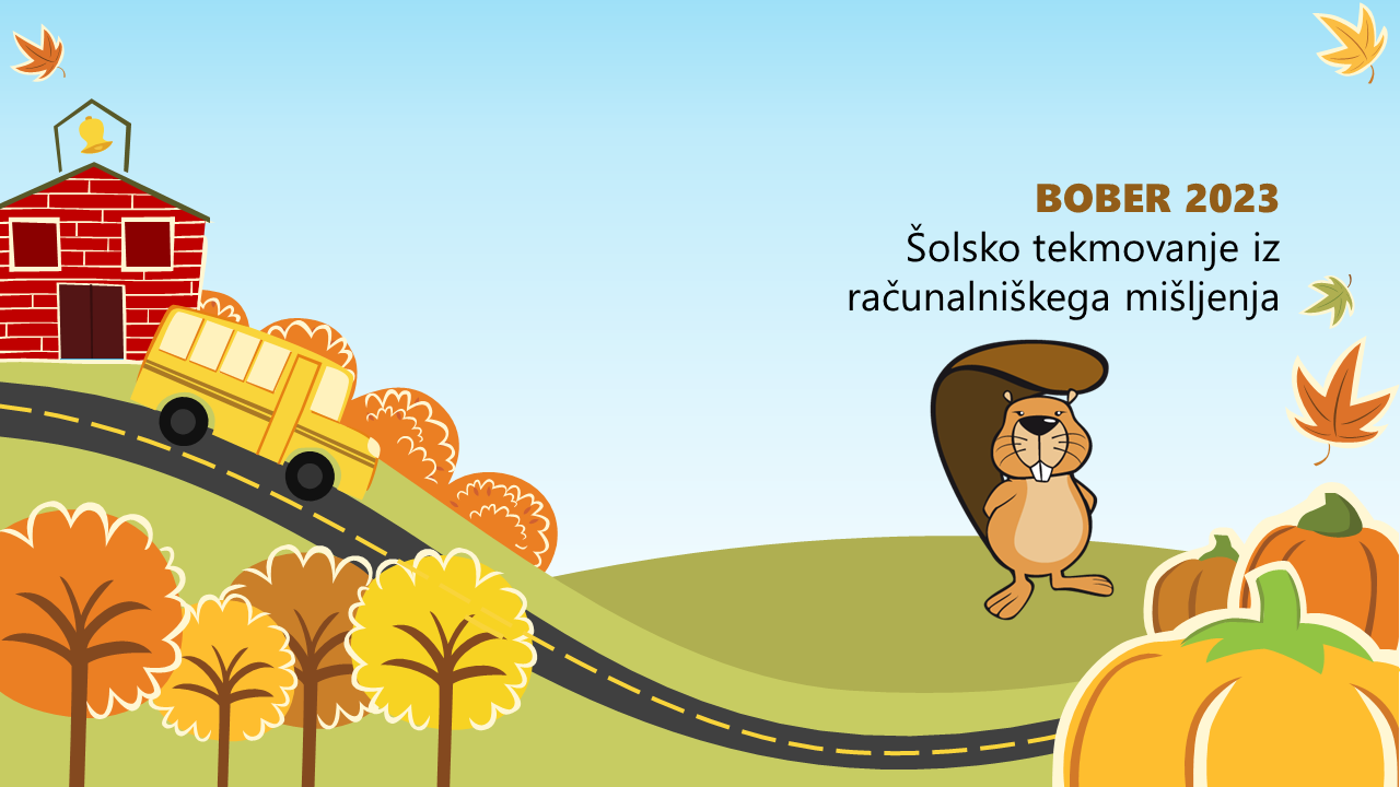 Tekmovanje Bober 2023 Tekmovanje Bober 2023
