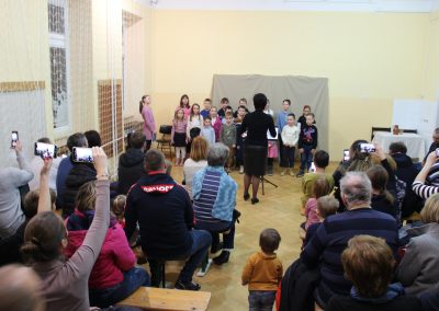 Prireditev na predvečer kulturnega praznika na PŠ Podkum