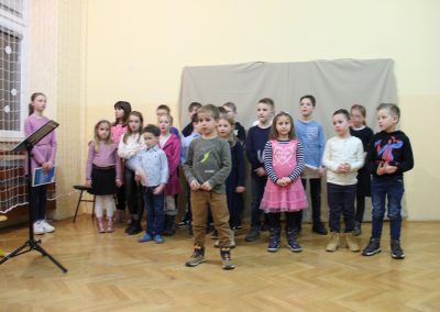 Prireditev na predvečer kulturnega praznika na PŠ Podkum